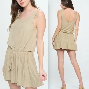 NWT Free People Movement Faux Micro Suede In Color Beige Size Small